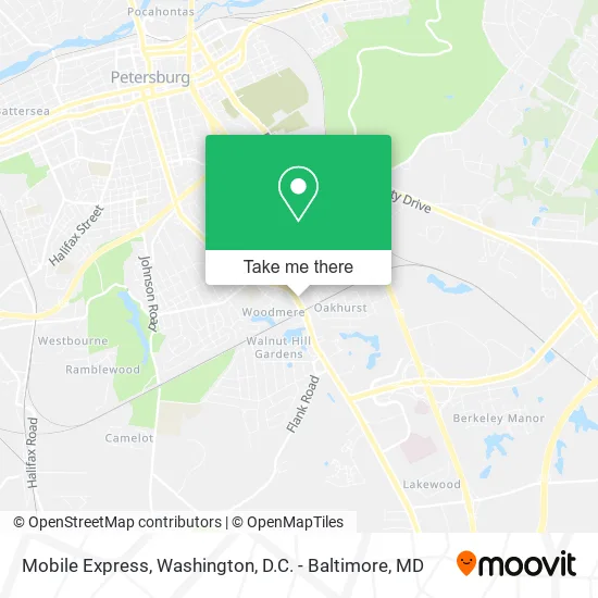 Mobile Express map