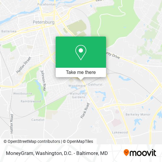 MoneyGram map