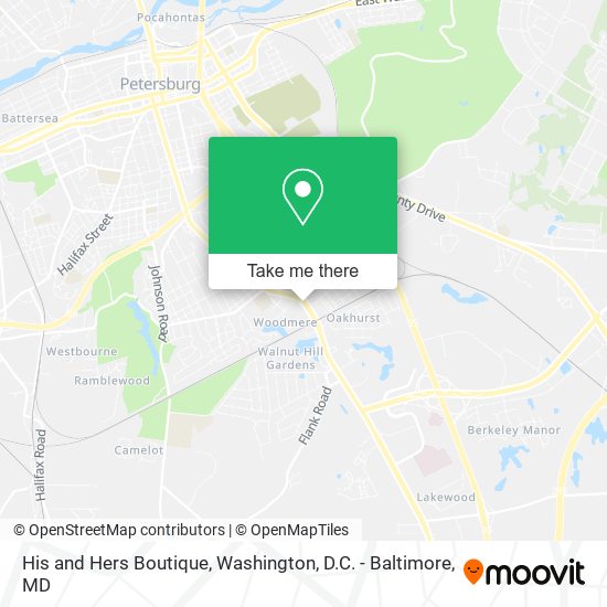 His and Hers Boutique map