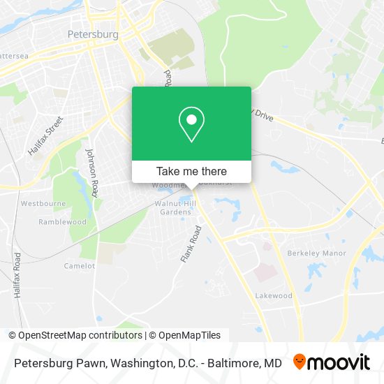 Petersburg Pawn map