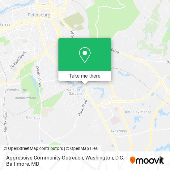 Aggressive Community Outreach map