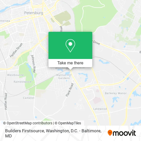 Builders Firstsource map