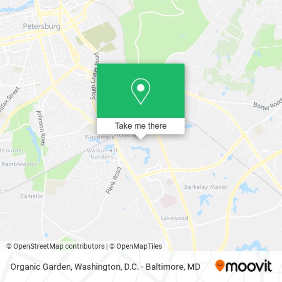 Mapa de Organic Garden