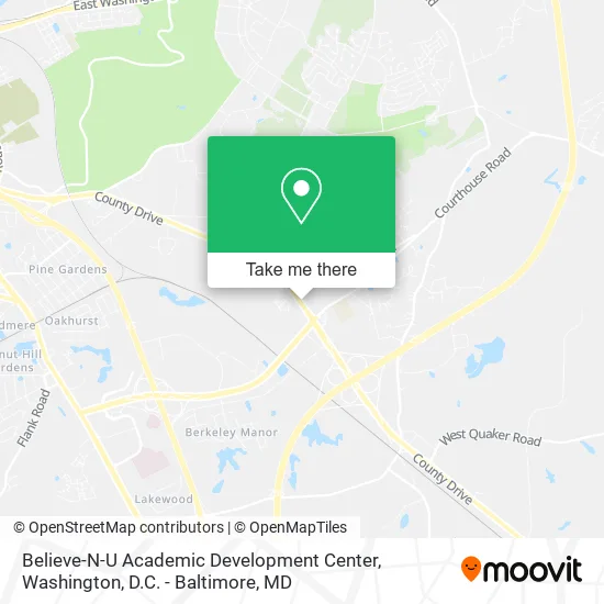 Believe-N-U Academic Development Center map