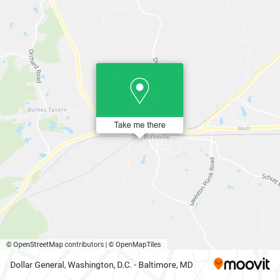 Dollar General map