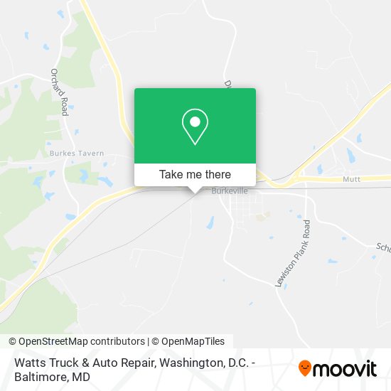 Watts Truck & Auto Repair map