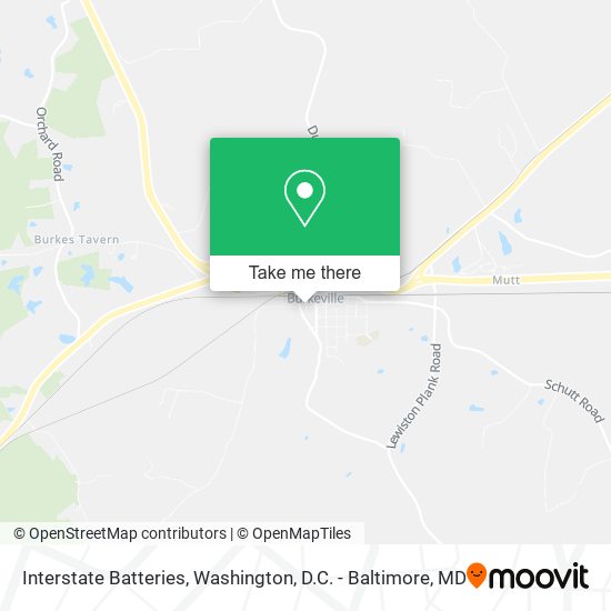 Mapa de Interstate Batteries
