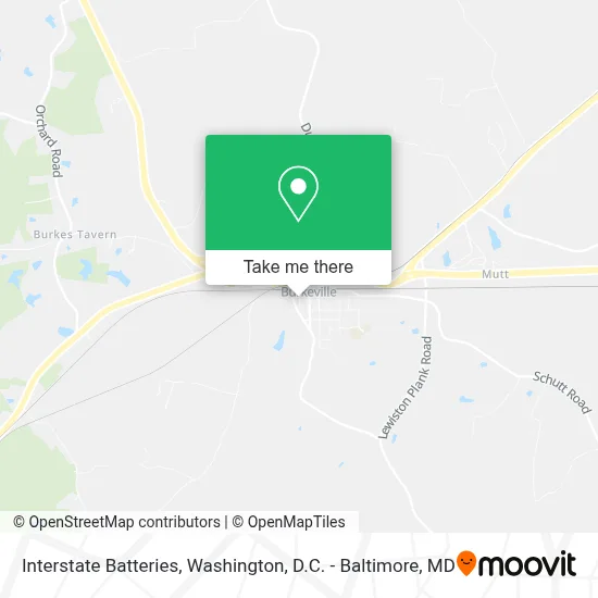 Interstate Batteries map