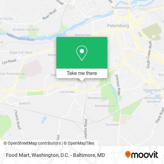 Mapa de Food Mart