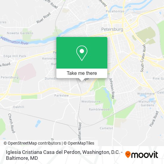 Iglesia Cristiana Casa del Perdon map