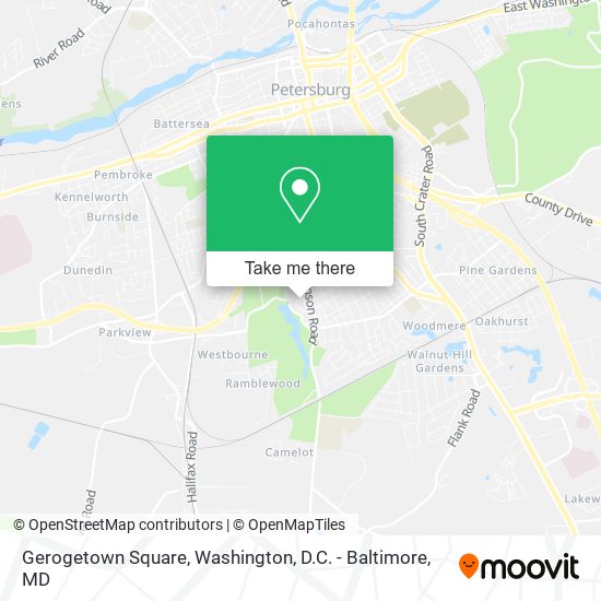 Gerogetown Square map