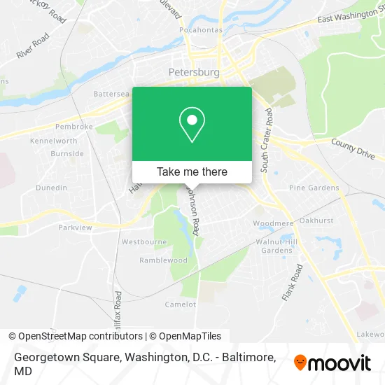 Georgetown Square map