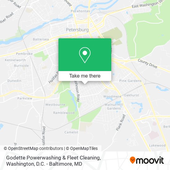 Godette Powerwashing & Fleet Cleaning map