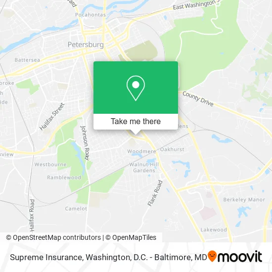Supreme Insurance map