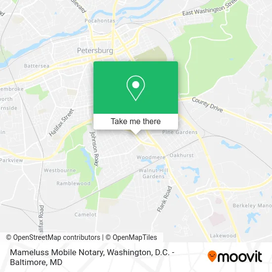 Mameluss Mobile Notary map