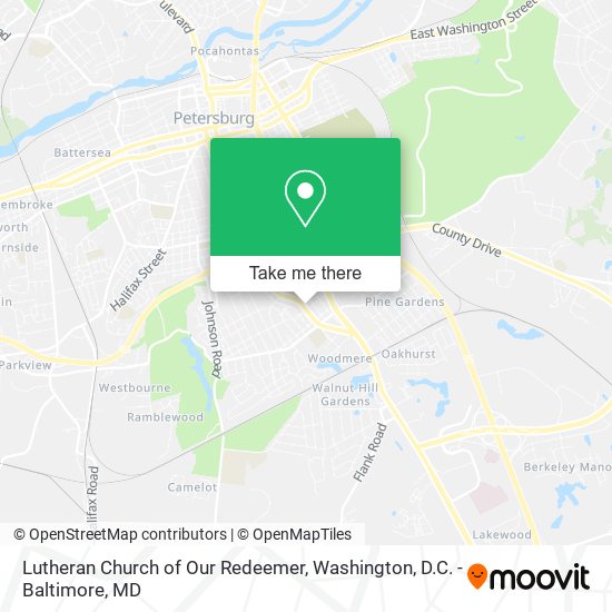 Mapa de Lutheran Church of Our Redeemer