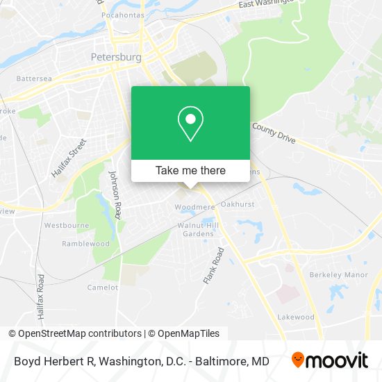 Boyd Herbert R map