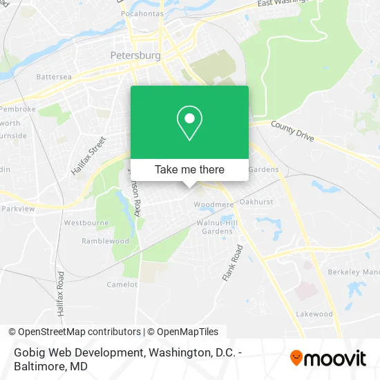 Mapa de Gobig Web Development