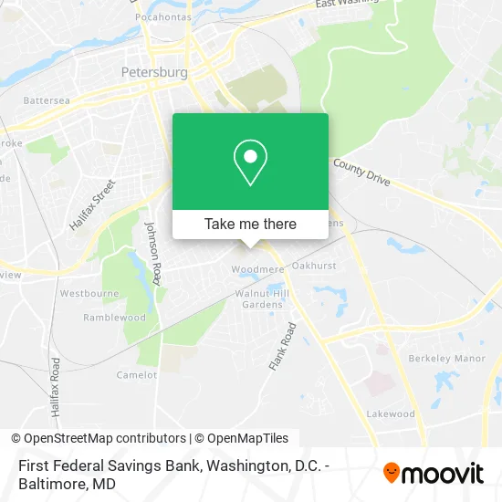 Mapa de First Federal Savings Bank