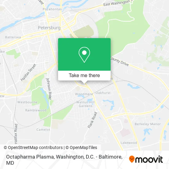 Octapharma Plasma map
