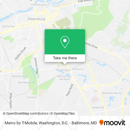 Metro by T-Mobile map