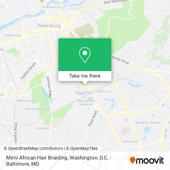 Mimi African Hair Braiding map