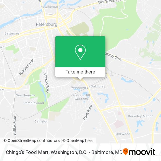 Mapa de Chingo's Food Mart