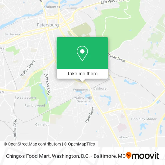 Mapa de Chingo's Food Mart