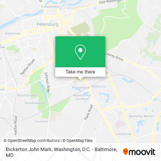 Mapa de Bickerton John Mark