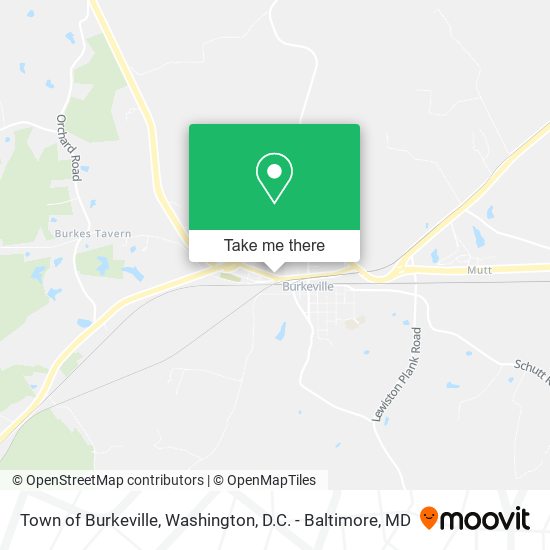 Town of Burkeville map