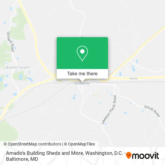 Amado's Building Sheds and More map