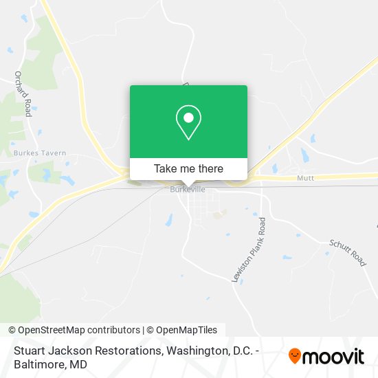 Stuart Jackson Restorations map