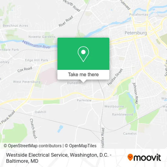 Westside Electrical Service map