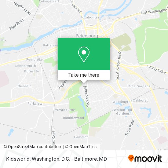 Kidsworld map
