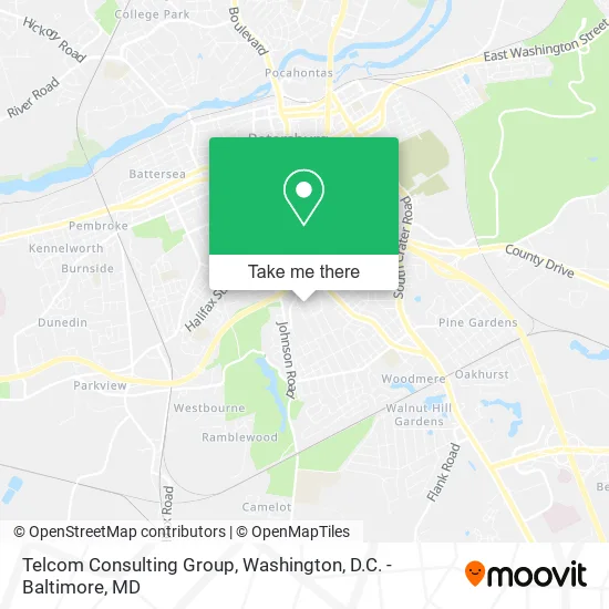 Mapa de Telcom Consulting Group