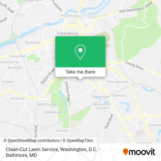 Clean-Cut Lawn Service map