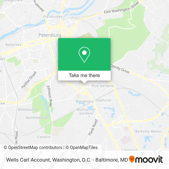 Wells Carl Account map