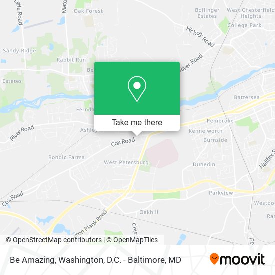 Be Amazing map