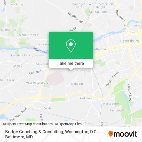 Bridge Coaching & Consulting map