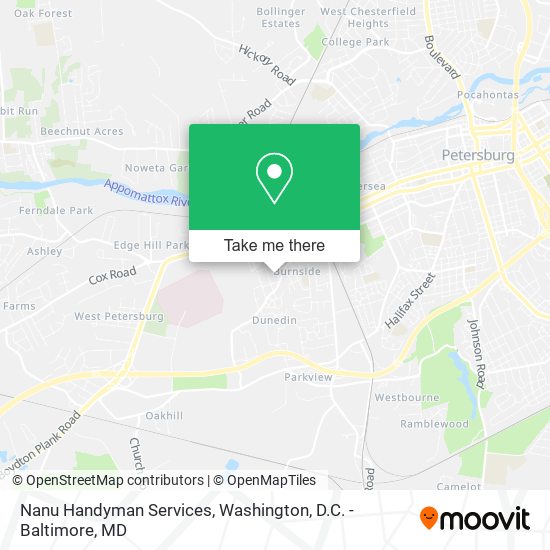 Nanu Handyman Services map