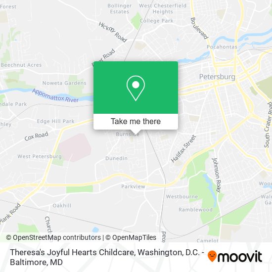 Theresa's Joyful Hearts Childcare map