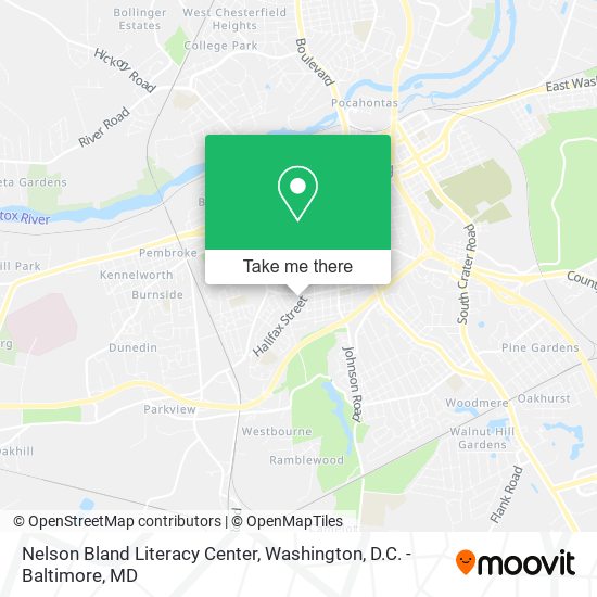 Nelson Bland Literacy Center map