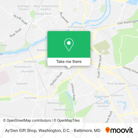 Ay'Den Gift Shop map
