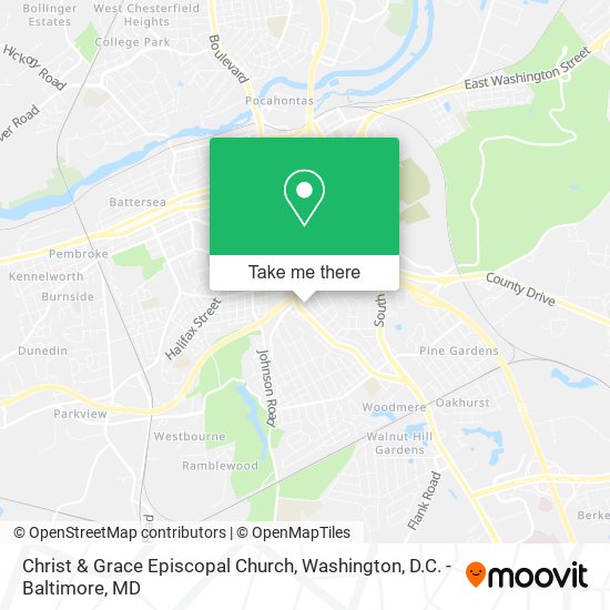 Christ & Grace Episcopal Church map