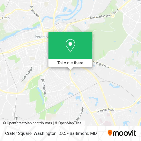 Crater Square map