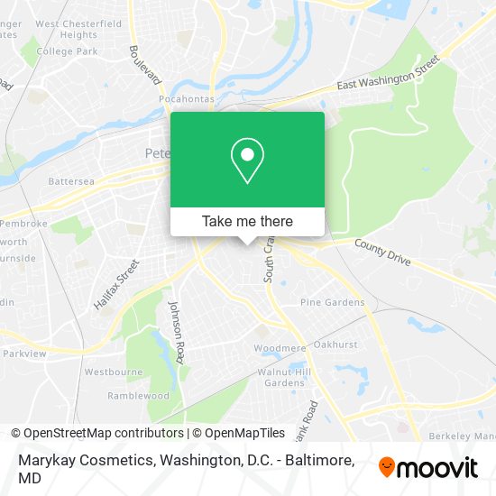 Marykay Cosmetics map