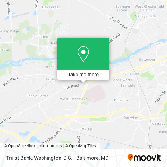 Mapa de Truist Bank