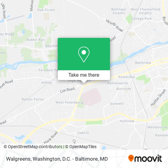 Walgreens map