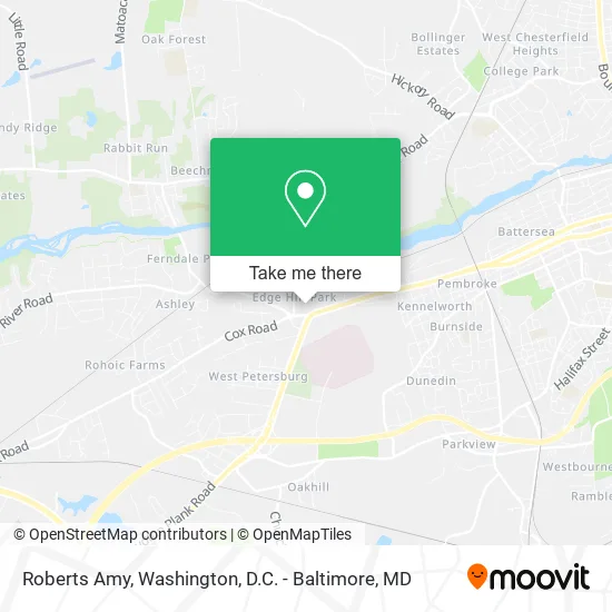 Mapa de Roberts Amy