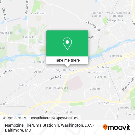 Mapa de Namozine Fire/Ems Station 4